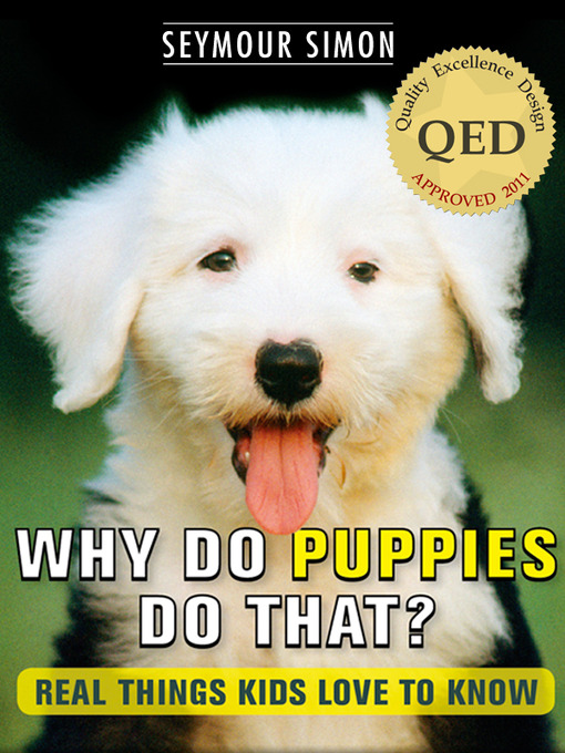 Cover image for Why Do Puppies Do That?